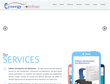 Tablet Screenshot of cynergy-solutions.com